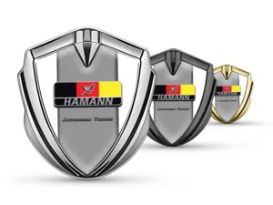 Hamann Silikon Emblem Abzeichen Tuning Stil Glänzend Finish